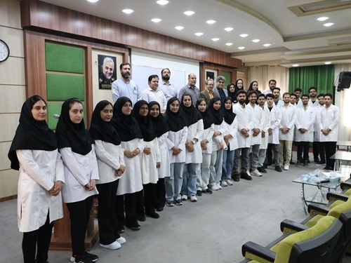 جلسه توجیهی کارآموزان پزشکی در بیمارستان علامه بهلول گنابادی برگزار شد