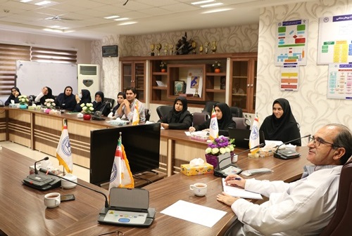جلسه بررسی بازدید ارزیابان استانداردهای اعتبار بخشی وزارت بهداشت از بیمارستان علامه بهلول گنابادی برگزار شد