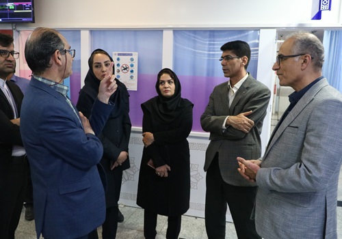 بازدید مسئول دبیرخانه کمیته پدافند غیرعامل وزارت بهداشت از بیمارستان علامه بهلول گنابادی