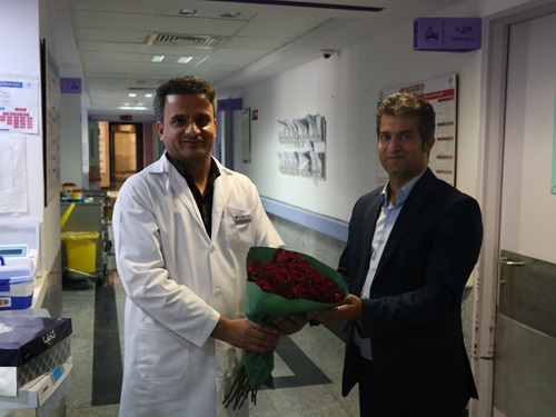 تجلیل روسا و کارکنان بانک های ملی، رفاه و مهر از پرستاران 