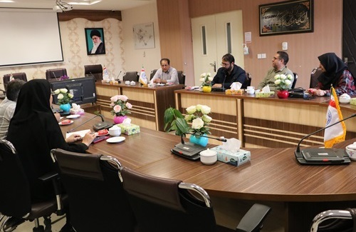 بازدید مدیر کتابخانه مرکزی دانشگاه از کتابخانه بیمارستان بهلول