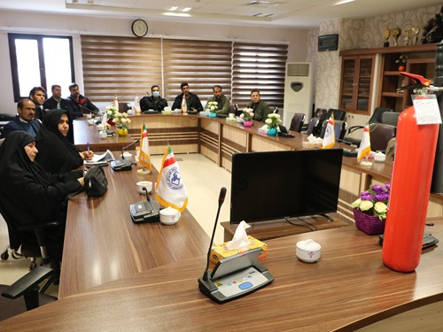 کارگاه اطفاء حریق ویژه پرسنل حفاظت فیزیکی بیمارستان‌های گناباد و بجستان برگزار شد