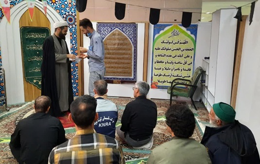 محفل قرآنی ماه رمضان در بیمارستان بهلول با تقدیر از برگزیدگان مسابقه فرهنگی پایان یافت