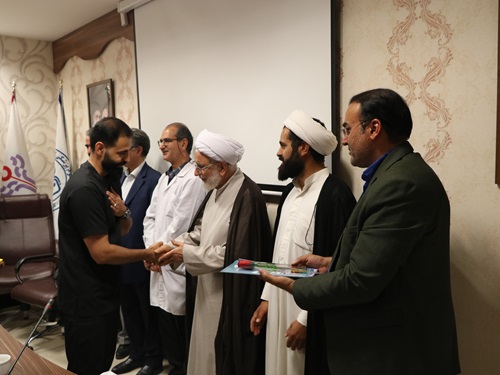 مراسم تجلیل از سادات و مداحان شاغل در بیمارستان بهلول برگزار شد